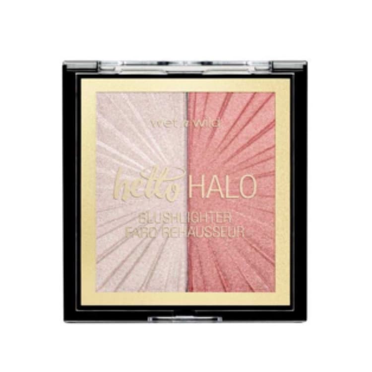 WET N WILD MEGAGLO HELLO HALO DUO BLUSH AND HIGHLIGHTER - 10G | ويت ان وايلد باليت بلاش و هايلايتر