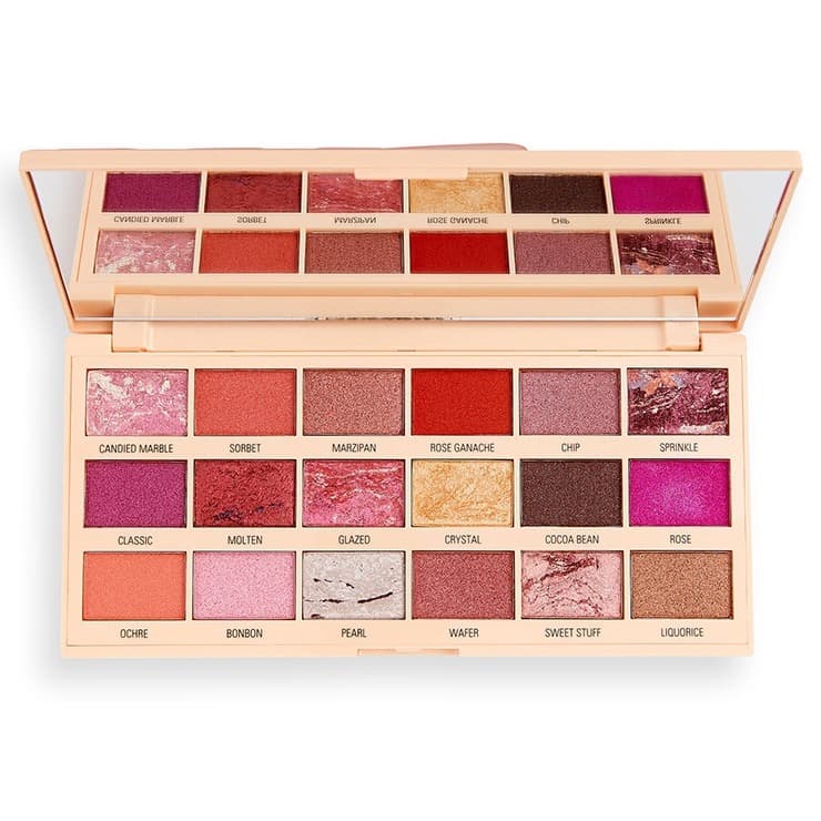 I HEART REVOLUTION MARBLE ROSE GOLD CHOCOLATE EYESHADOW PALETTE