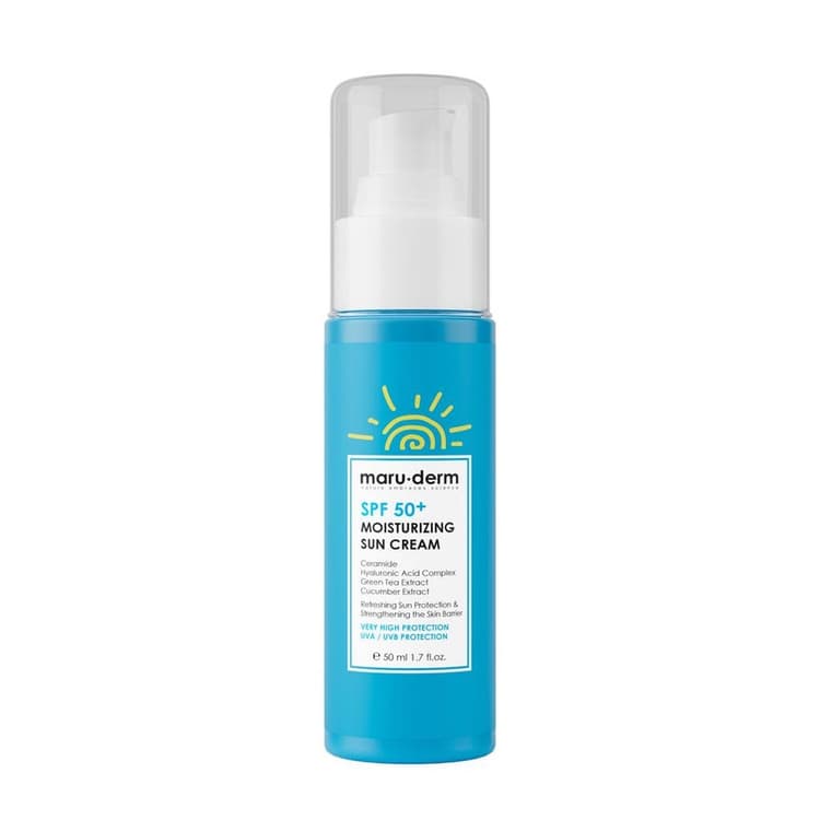 MARUDERM MOISTURIZING SUN CREAM SPF 50 - 50ML | ماروديرم واقي شمسي مرطب SPF50 - 50 مل