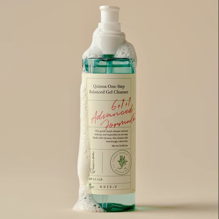AXIS-Y Quinoa One-Step Balanced Gel Cleanser غسول منظف ​​جل الكينوا المتوازن