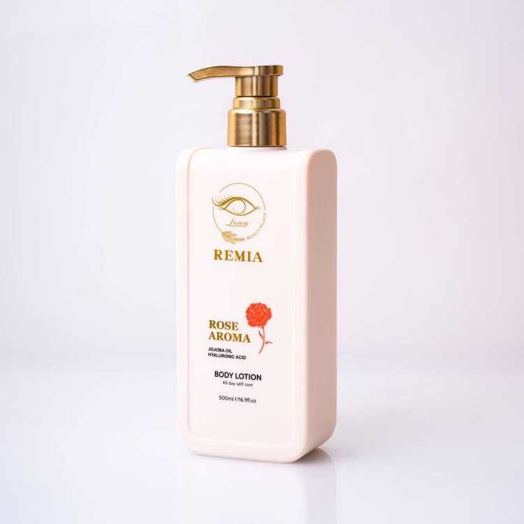 REMIA ROSE AROMA BODY LOTION ريميا لوشن للجسم برائحة الورد الفاخر