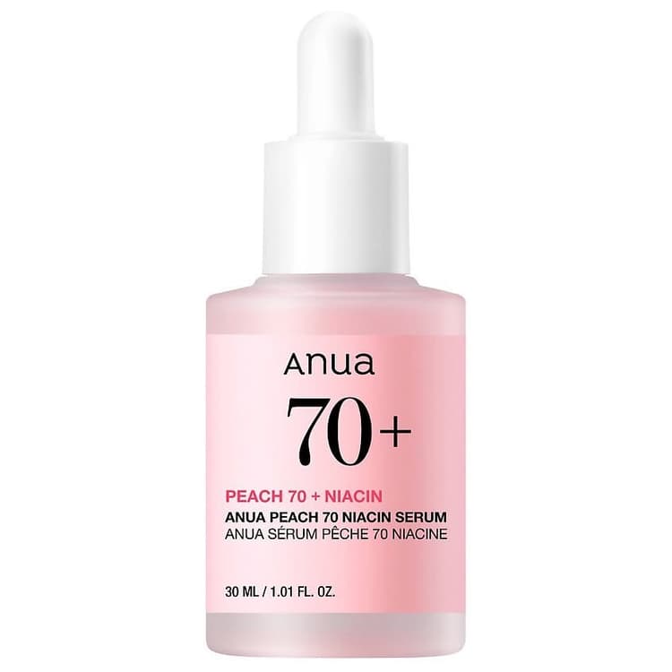 ANUA PEACH 70% NIACINAMIDE SERUM - 30ML | أنوا سيروم الخوخ 70% نياسيناميد - 30 مل